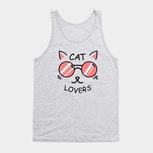 CAT pet lover Tank Top